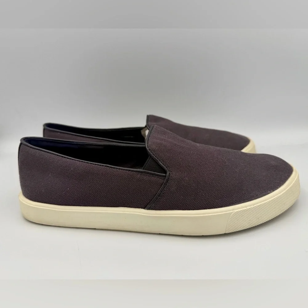 Vince Preston EUC Sz 8.5 “Coastal” Linen Slip-On Sneakers